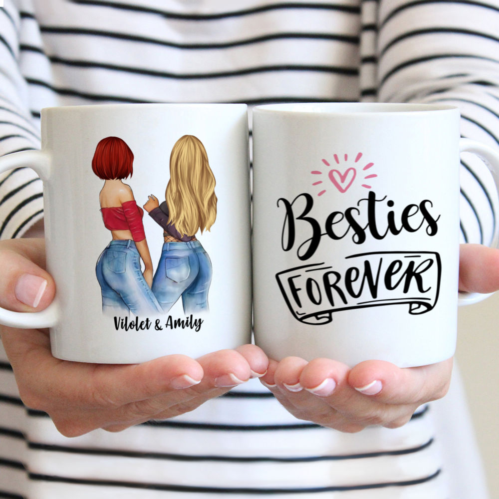 Friends - Besties forever (ver 2) - Personalized Mug
