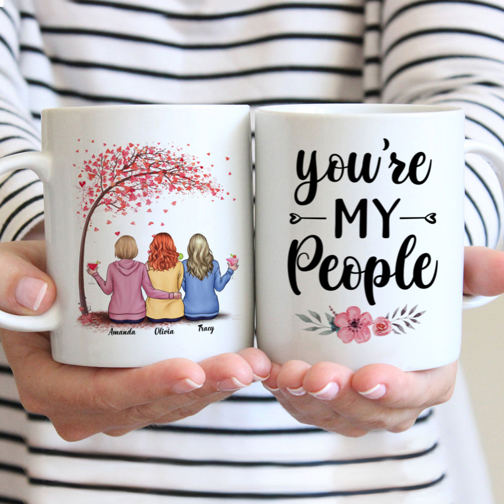 Love Tree - You're my People - Personalized Mug