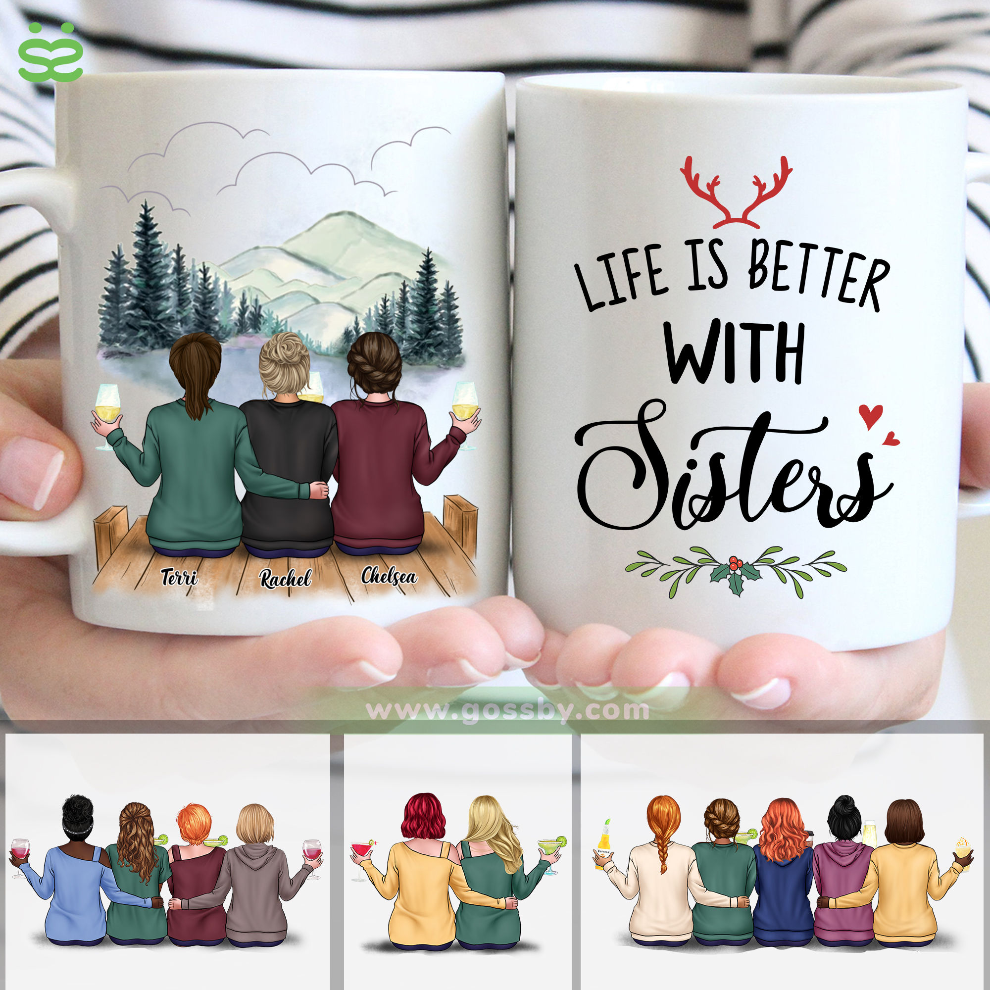 Xmas Collection - Life Is Better With Sisters (D)
